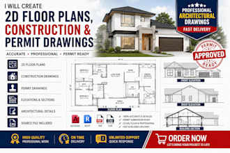 create floor plans and permit drawings