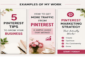 design eye catching pinterest pins for business