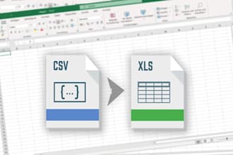 convert PDF, CSV, image, or word files to excel