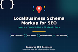 add local business schema markup for SEO