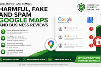 report gmb remove harmful fake and spam google maps and business reviews