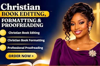 kdp christian book editing christian book formatting proofreading
