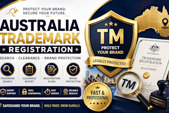 file your australia trademark registration search clearance brand protection