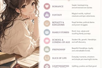write and develop your fantasy, romance, or lighthearted story