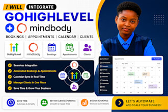 integrate gohighlevel mindbody bookings appointments calendar clients