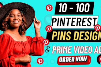 design prime pinterest pins ads and video pins