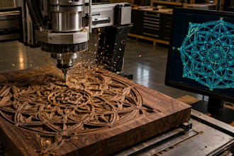 create dxf vector files for cnc router