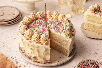 cake website design landing page