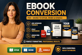 do ebook conversation pdf, word to epub,mobi ebook formatting for kindle,apple