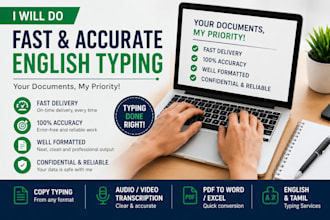 do fast and accurate english typing