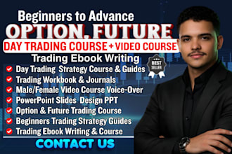 write option trading, day trading and futures trading course ebook video course