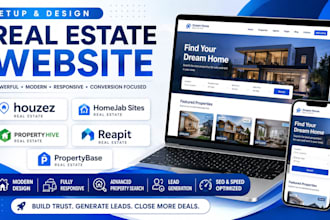 setup houzez homejab sites property hive reapit propertybase real estate website