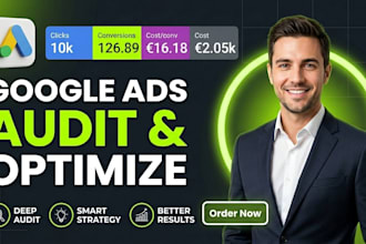 do a professional google ads audit and campaign optimization