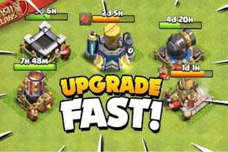 manage your clash of clans builders and upgrade your base