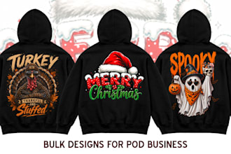 create custom streetwear hoodie and sweatshirt design