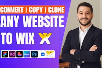 convert your lovable, claude ai website or figma to wix studio website