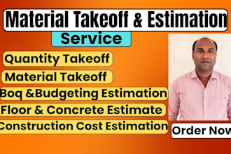 do flooring concrete mep hvac estimation quantity takeoff and cost estimation