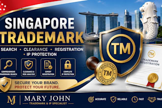 file your singapore trademark registration, search clearance IP protection