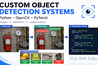 build a custom object detection and computer vision system