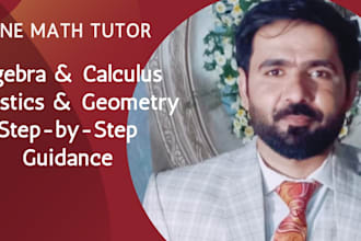 be your expert math tutor for all levels of mathematics
