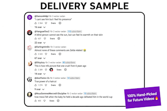 do comment curation and sort viral comments