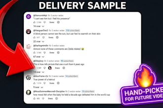 do comment curation and sort viral comments