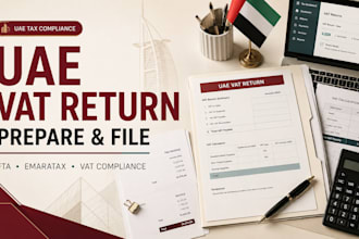 prepare and file uae vat return with fta compliance