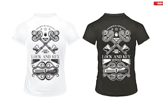 create retro vintage t shirt design