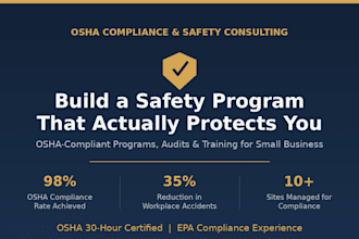 create your osha compliance safety program and audit