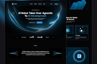 ai landing page design