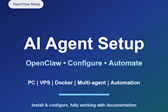 set up and configure openclaw ai agent on your PC or server