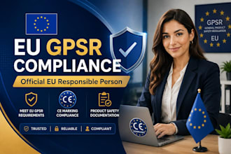 be your eu responsible person and representative for gpsr compliance