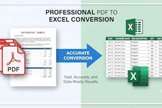convert PDF to excel, word, and scanned documents accurately