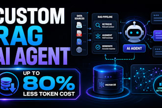 develop a custom rag ai agent to reduce ai costs by up to 80 percent