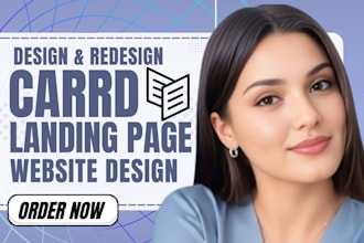build carrd website design carrd landing page redesign carrd co website