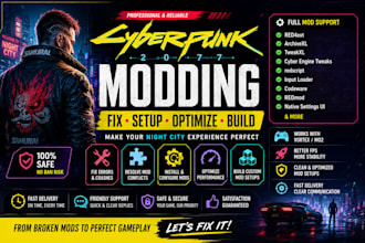 fix create configure cyberpunk mod skyrim gta 5 mod cyberpunk 2077 dayz mod