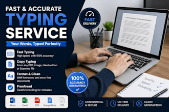 do fast and accurate typing, copy paste, and data entry