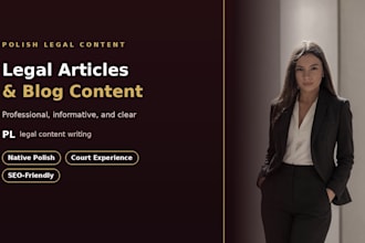 write polish legal content for your law firm or business