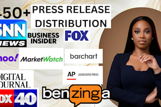 do press writing, distribution and publishing for business and music press