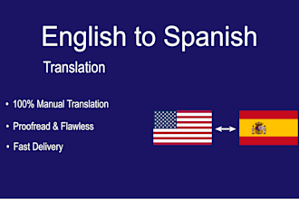 manually translate english to spanish