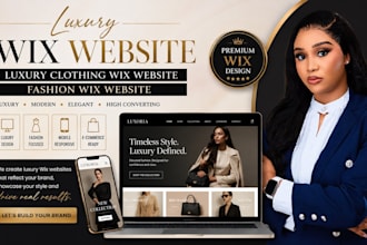 luxury wix website luxuy clothing wix website luxury website fashion wix website