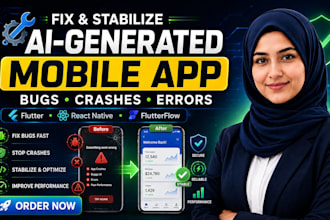 fix and optimize your ai created android and ios app