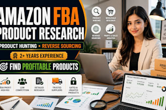 be your amazon fba virtual assistant for product research