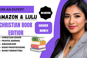 do christian book editor, journal formatting prayer journal book proofreading