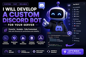 develop a custom discord bot for your server