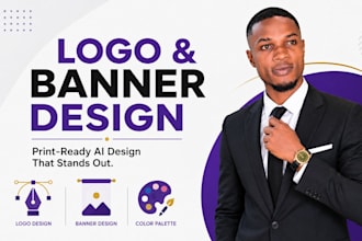design your logo, banner, or flex print with ai