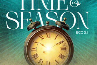 design an eye catching church flyer for your event