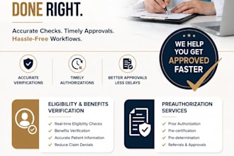 do US medical billing eligibility verification and prior authorization