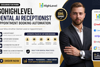 setup gohighlevel dental ai receptionist and ghl appointment booking automation