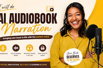 do ai audiobook narration ai voiceover acx audible text to speech audiobook